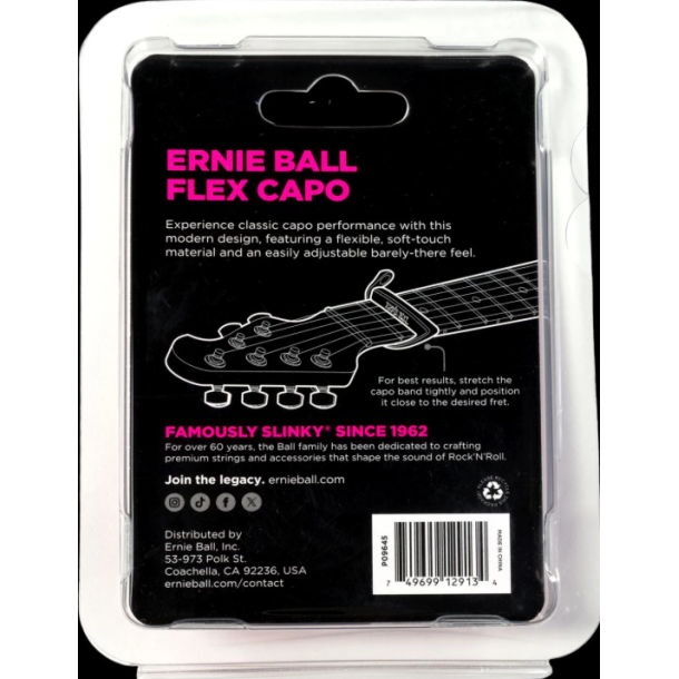 Ernie Ball 9645 Flex Capo Sort